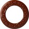 Ekena Millwork Ribbon with Bow Ceiling Medallion (Canopies up to 7 1/2"), 12 1/4"OD x 7 1/2"ID x 7/8"P, Firebrick CM12RIFIF - alternate 1